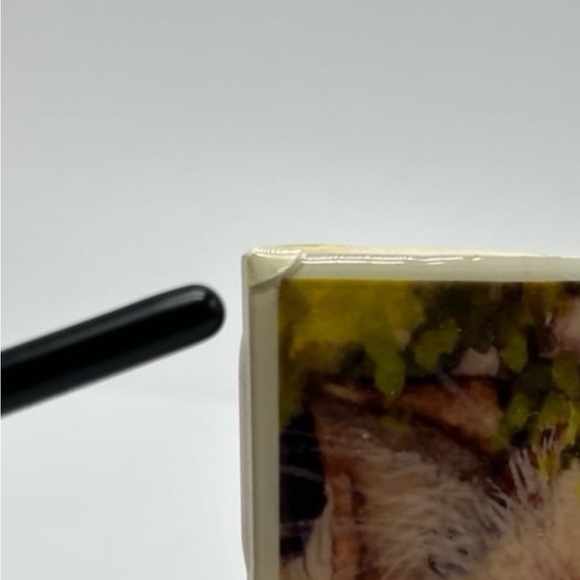 Anita McCord Cat Hand Painted Ceramic Coaster Tiles - Picture 6 of 8